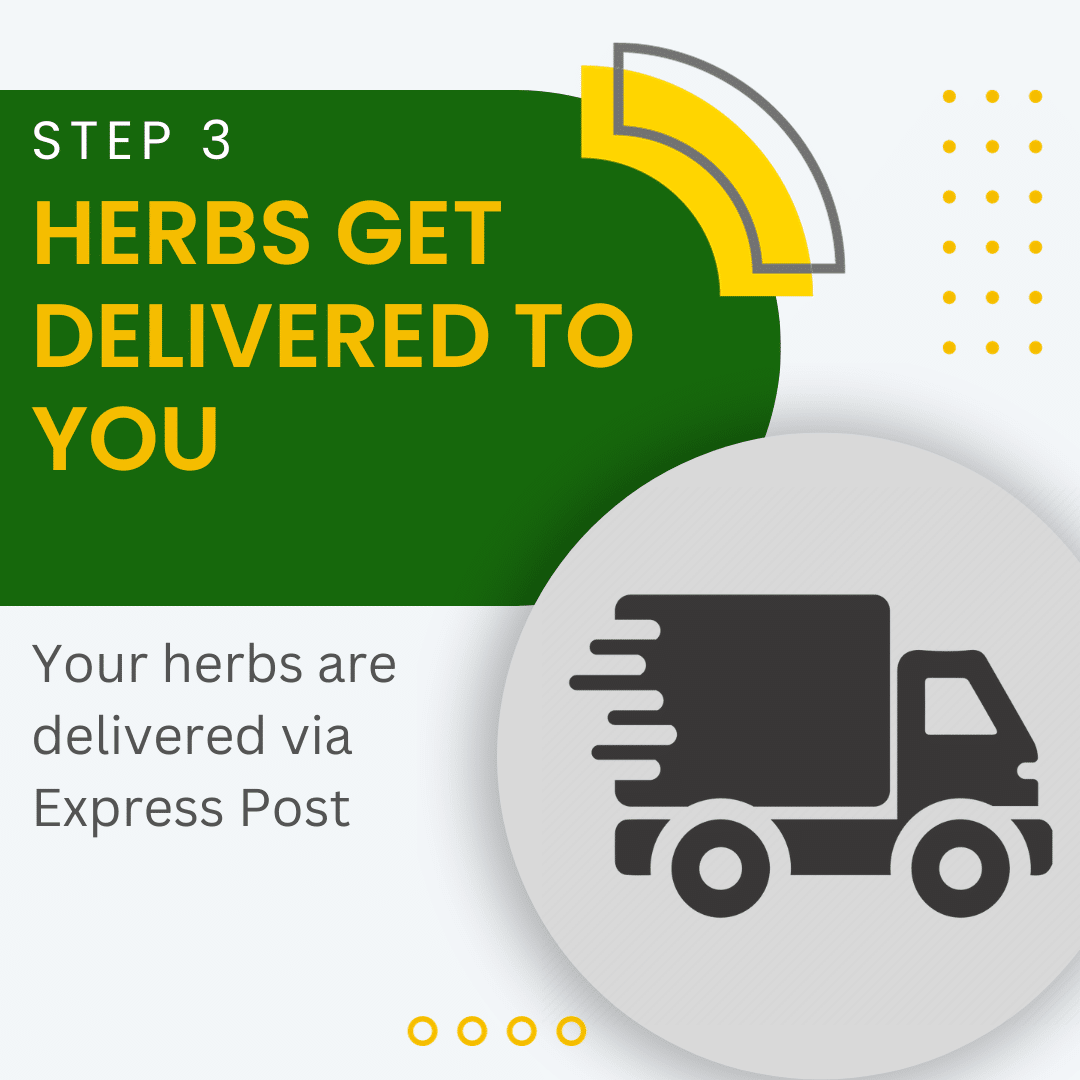 express delivery of herbs