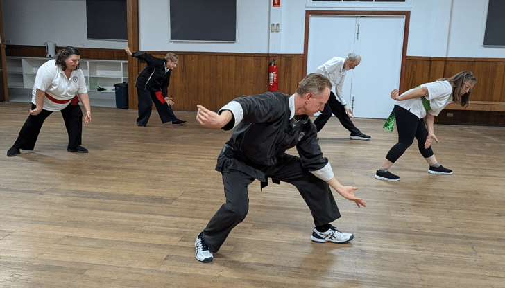 Tai Chi Downward Movement