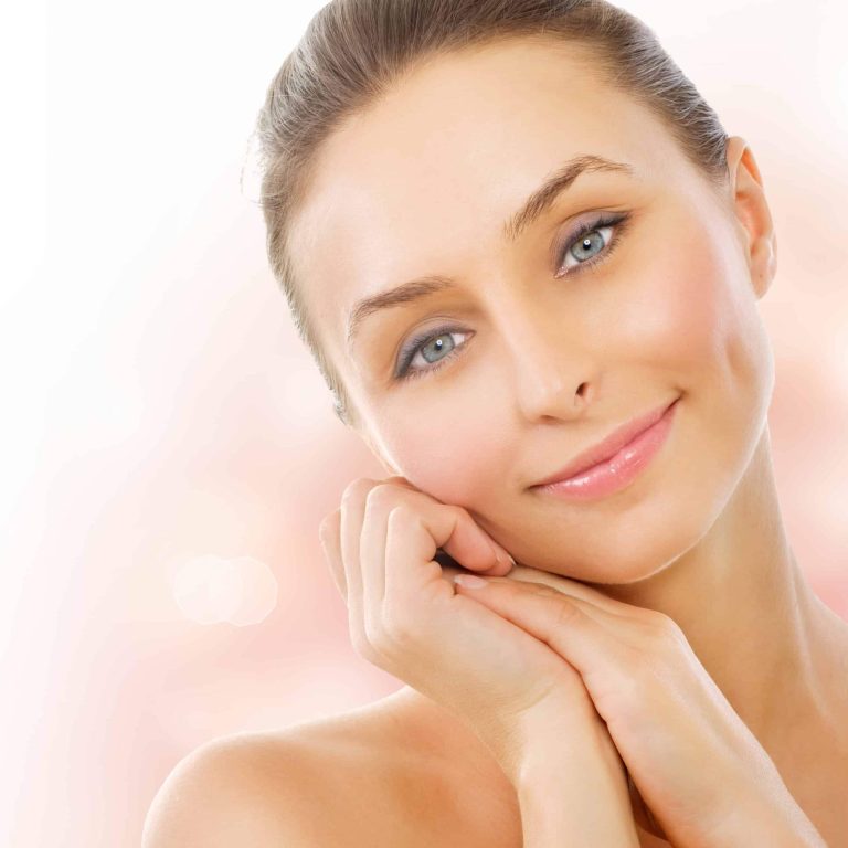 bigstock-Beautiful-Healthy-Woman-touchi-22389827